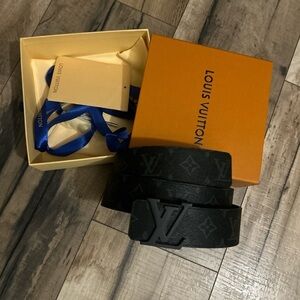Louis Vuitton Black Belt